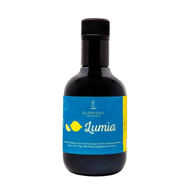 LUMÍA – Olio al Limone Biologico – Bottiglia 0,25 L