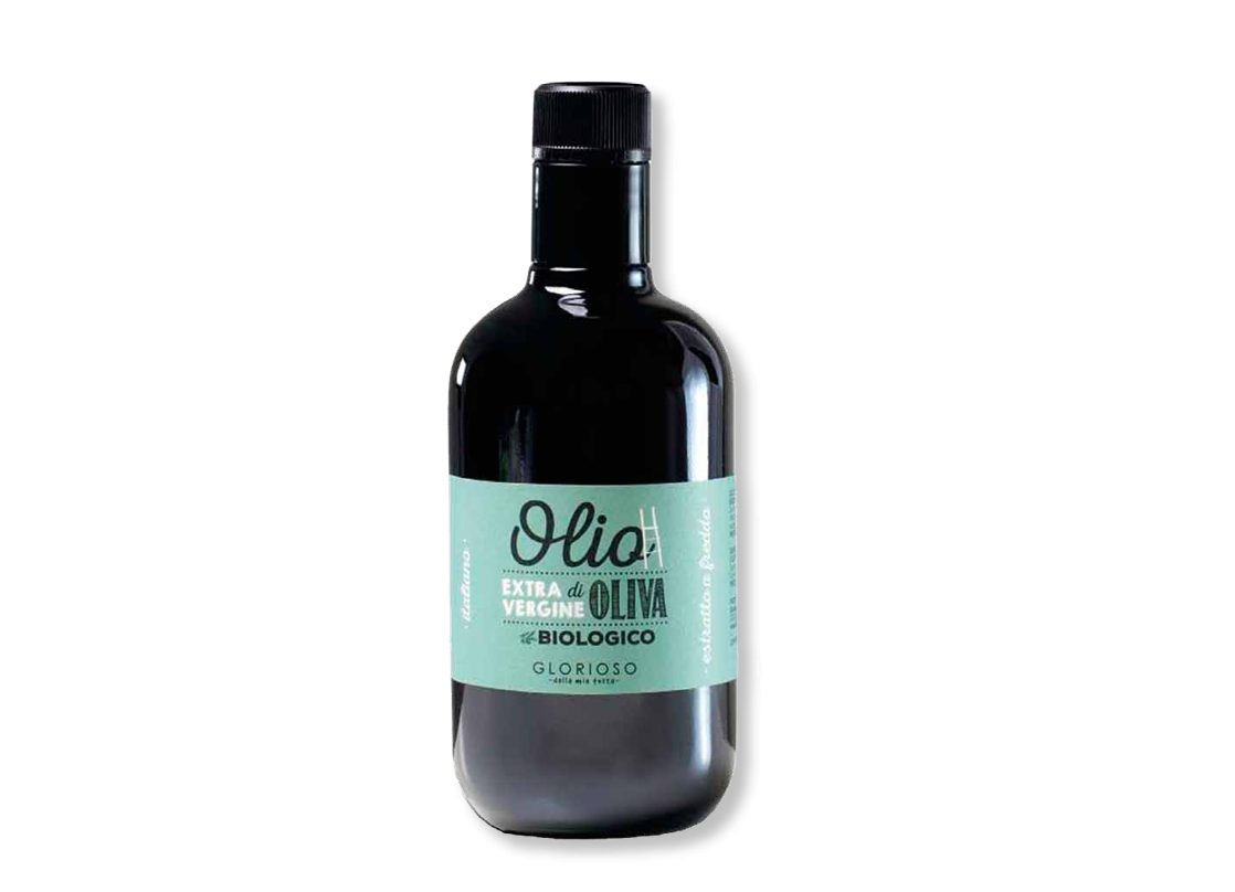 BIOLIO – Olio Extra Vergine di Oliva 100% Biologico – Bottiglia 0,50 L