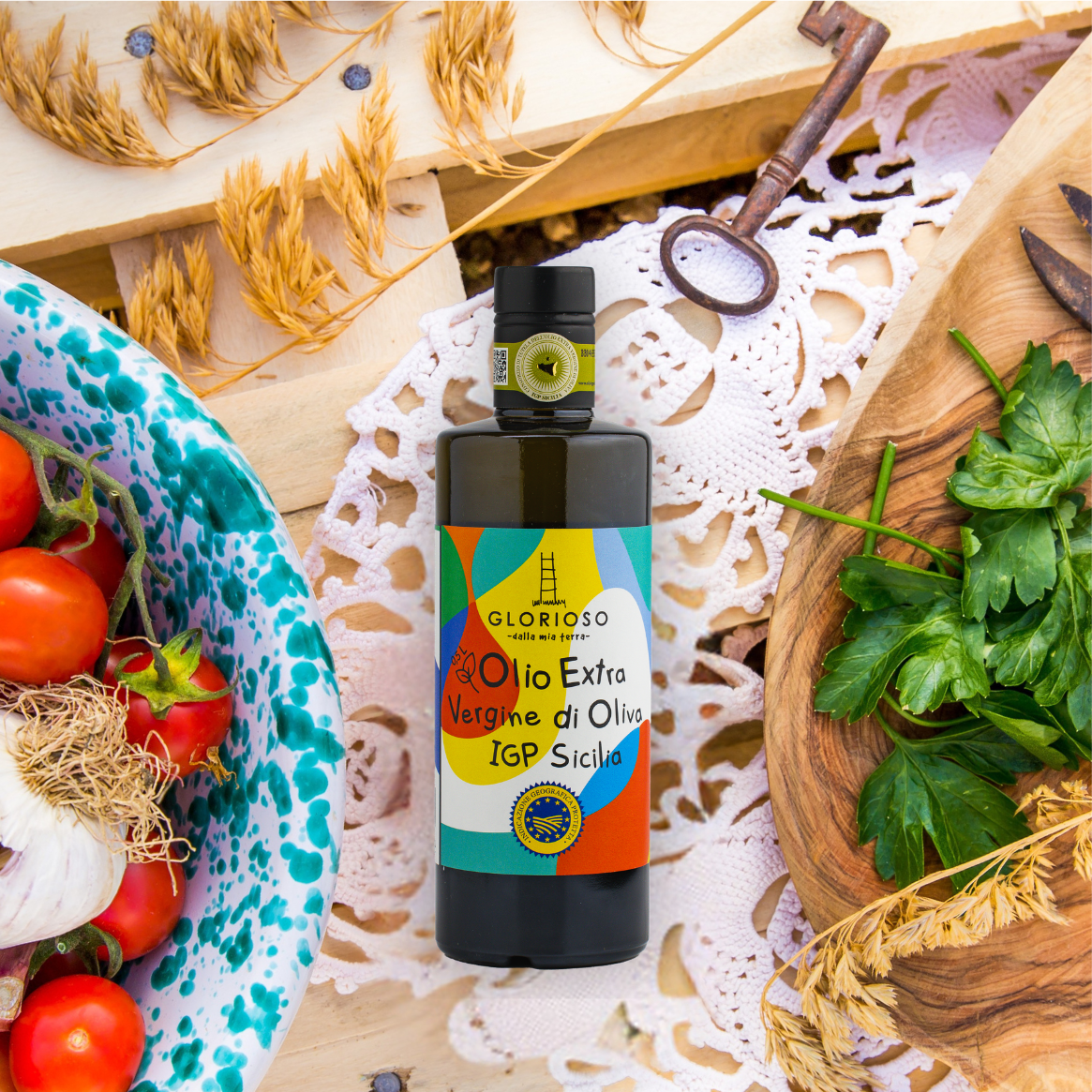 IGP Sicilia – Olio Extra Vergine di Oliva 100% Siciliano – Bottiglia 0,50 L